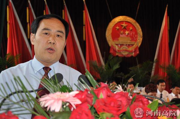 裴宗全同志全票当选为社旗县人民法院院长