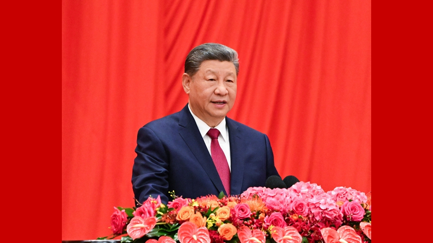 庆祝中华人民共和国成立77周年招待会在京举行 习近平发表重要讲话