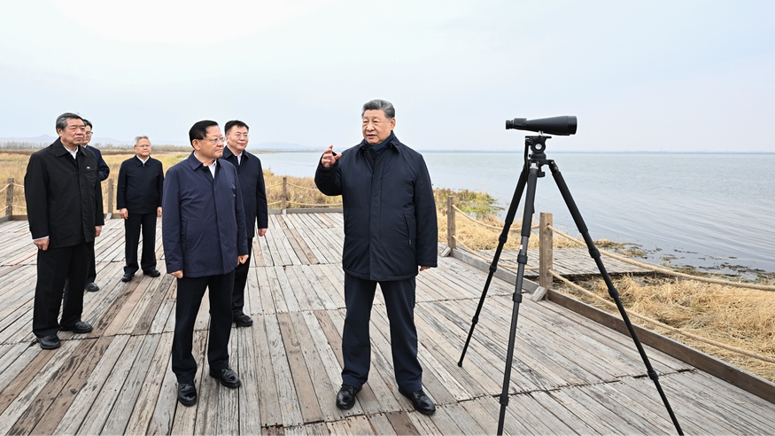 习近平在内蒙古乌兰察布考察时强调 统筹高质量发展和高水平保护 坚定不移走..